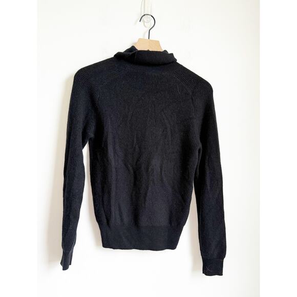 NWOT Ann Taylor Cashmere Ribbed Turtleneck Sweater Small - Picture 3 of 5